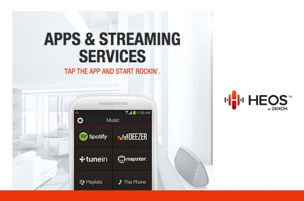 HEOS – Apps & Streaming Services